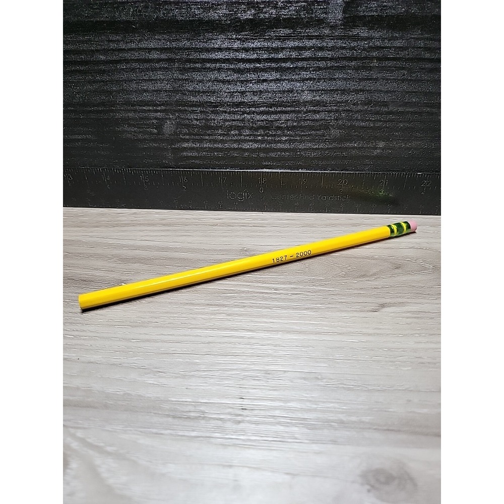 Vintage Dixon Ticonderoga 1388-2 Soft Eraser Pencil 1827-2000 ✏️ Lovely